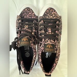 Adidas Nizza Platform Leopard Sneakers
